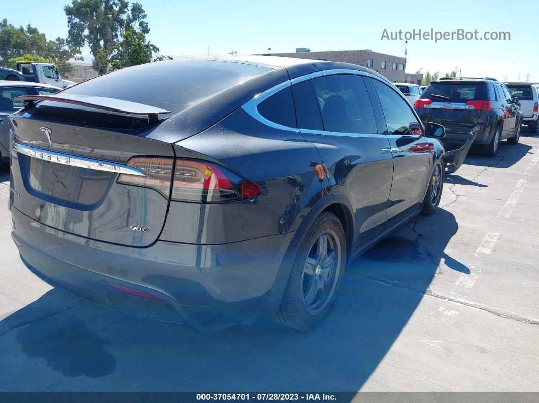 2016 Tesla Model X 70d/90d/75d/60d Gray vin: 5YJXCAE23GF003427