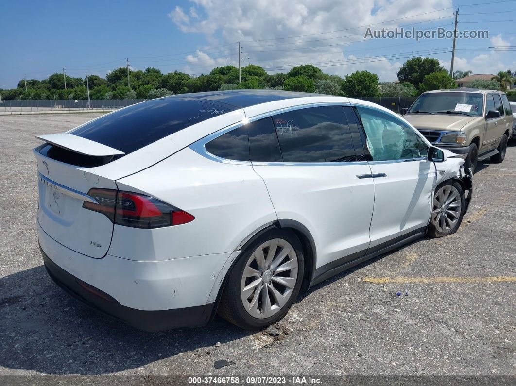 2016 Tesla Model X 70d/90d/75d/60d White vin: 5YJXCAE23GF005355