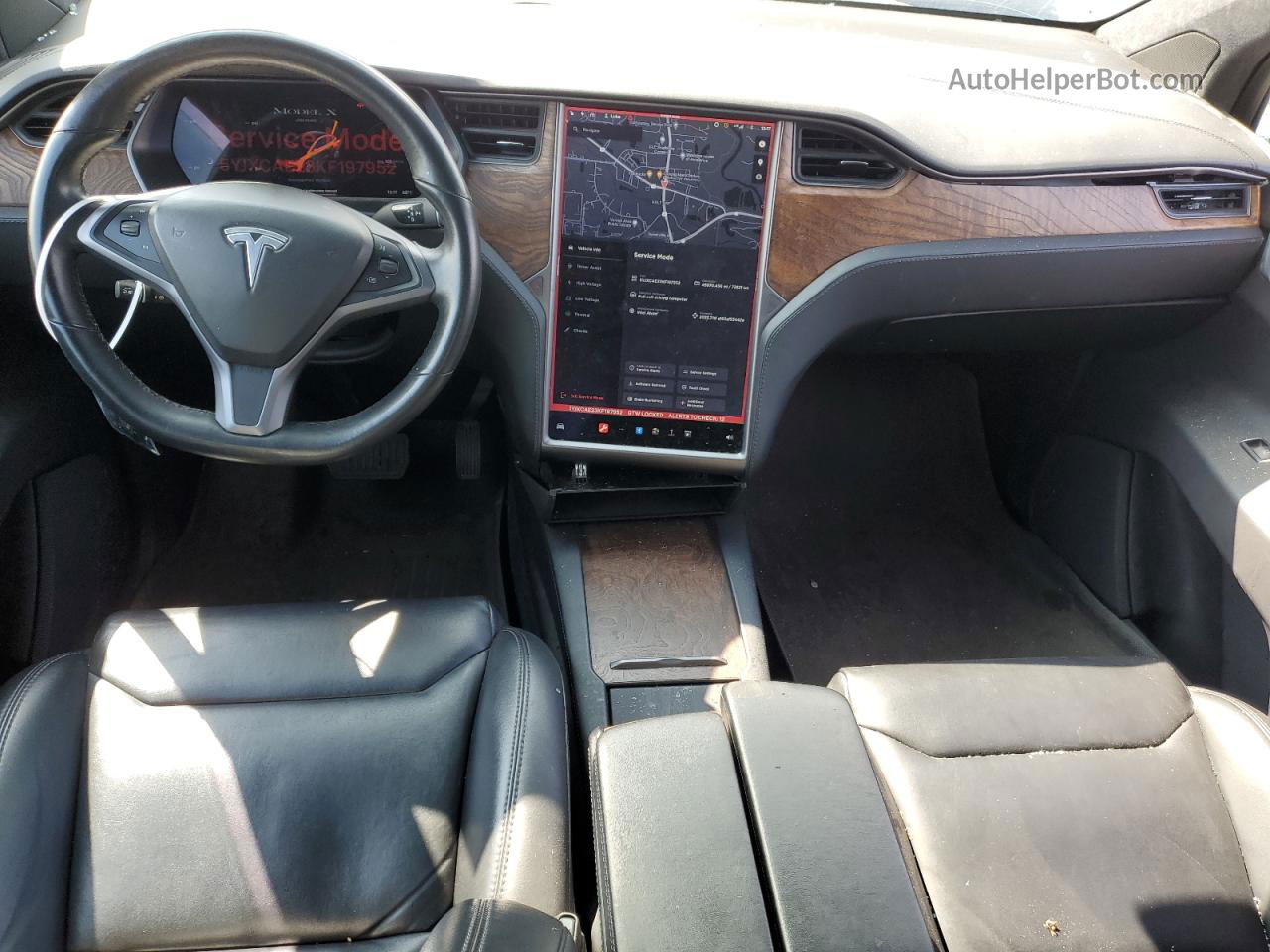 2019 Tesla Model X  Gray vin: 5YJXCAE23KF197952