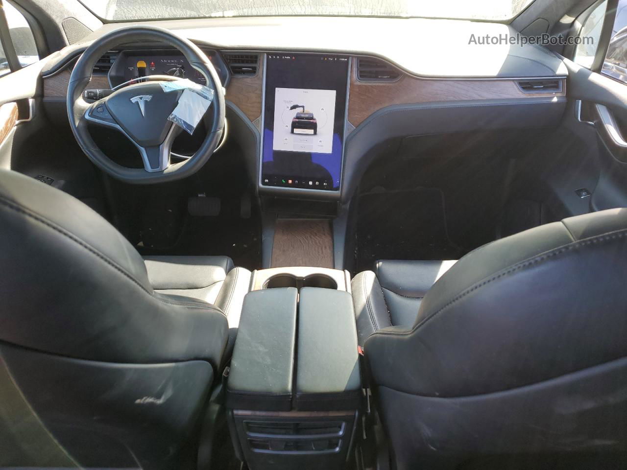 2020 Tesla Model X  Black vin: 5YJXCAE24LF262597