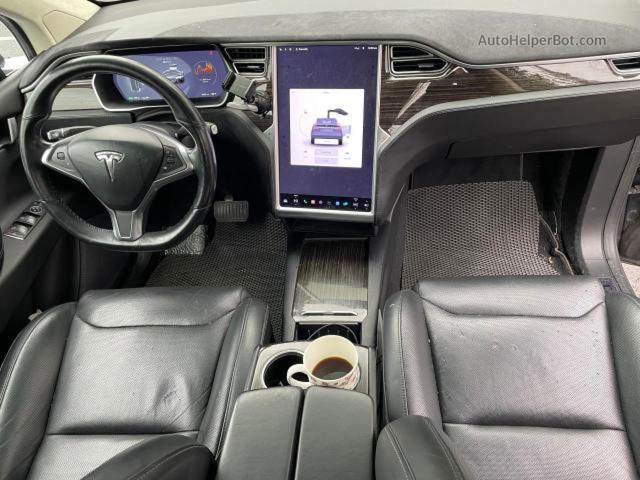 2016 Tesla Model X Gray vin: 5YJXCAE25GF004661