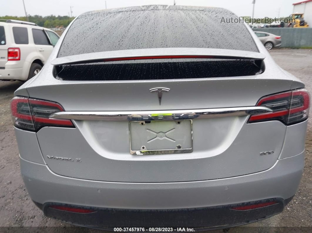 2016 Tesla Model X 70d/90d/75d/60d Silver vin: 5YJXCAE25GF005745