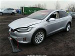 2016 Tesla Model X 60d/70d/75d/90d Silver vin: 5YJXCAE25GF016034