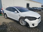 2016 Tesla Model X  White vin: 5YJXCAE25GF020407