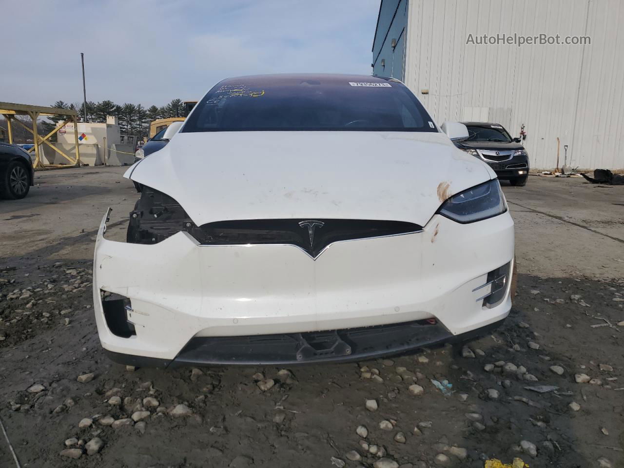 2016 Tesla Model X  Белый vin: 5YJXCAE25GF020407