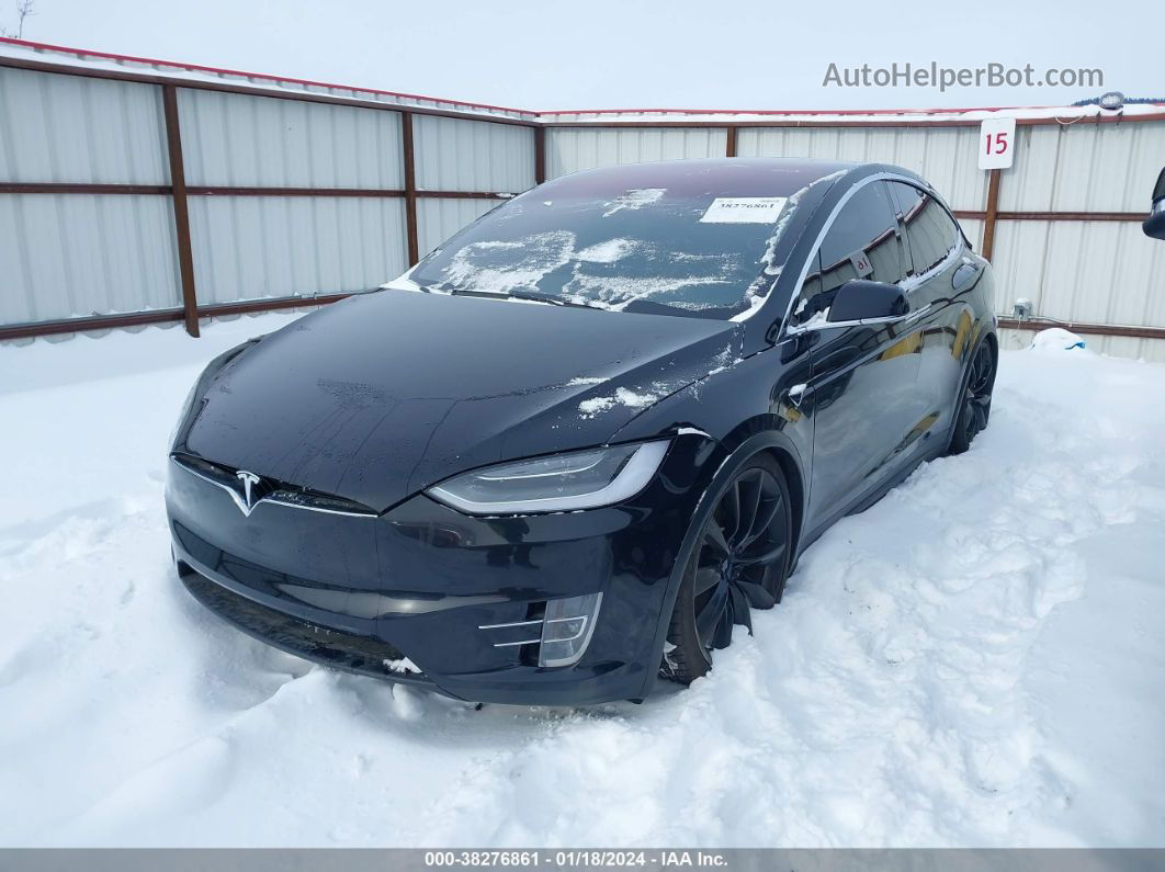 2016 Tesla Model X 60d/70d/75d/90d Черный vin: 5YJXCAE25GF028572