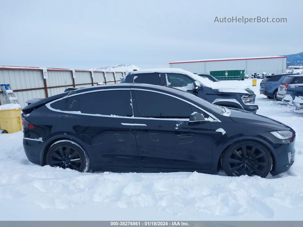 2016 Tesla Model X 60d/70d/75d/90d Black vin: 5YJXCAE25GF028572