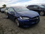 2018 Tesla Model X  Blue vin: 5YJXCAE25JF126606