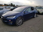 2018 Tesla Model X  Синий vin: 5YJXCAE25JF126606