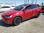 2018 Tesla Model X  Red vin: 5YJXCAE25JF127321