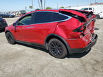 2018 Tesla Model X  Red vin: 5YJXCAE25JF127321