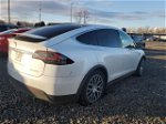 2020 Tesla Model X  White vin: 5YJXCAE25LF239815