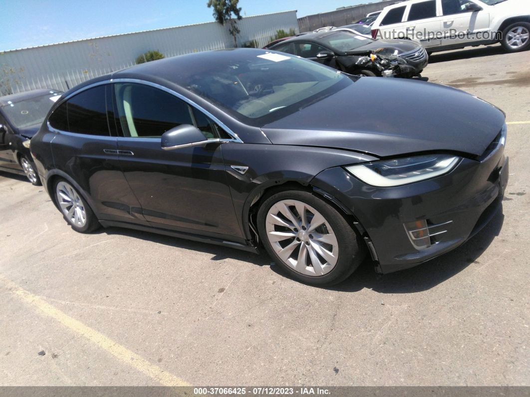 2016 Tesla Model X 70d/90d/75d/60d Gray vin: 5YJXCAE26GF001865