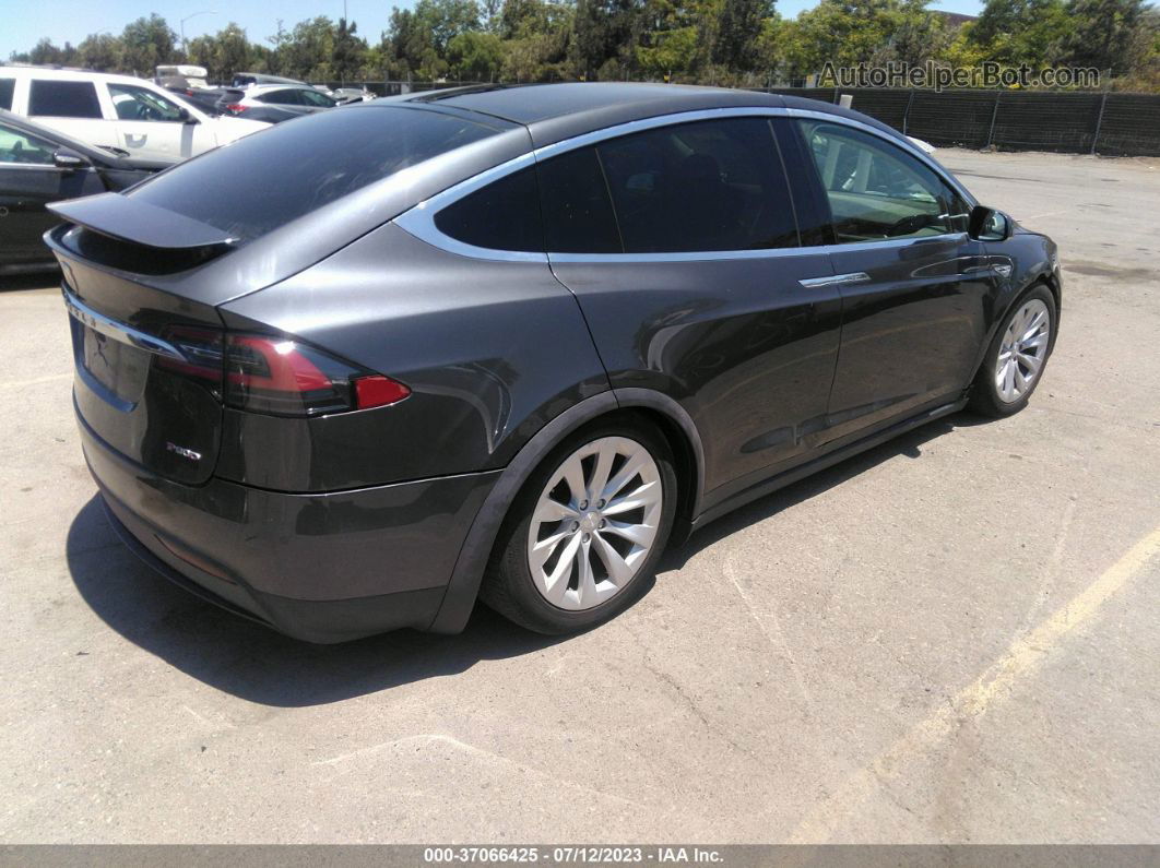 2016 Tesla Model X 70d/90d/75d/60d Gray vin: 5YJXCAE26GF001865