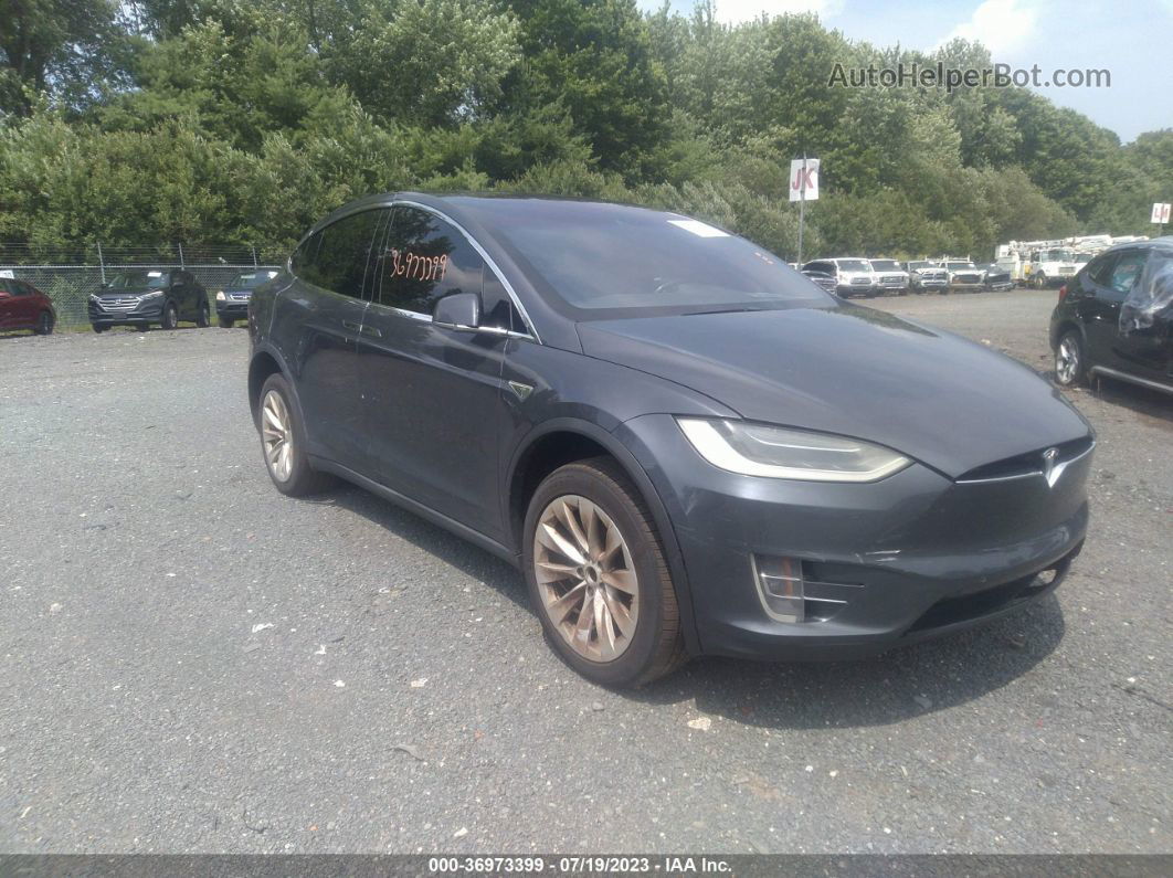 2016 Tesla Model X 70d/90d/75d/60d Gray vin: 5YJXCAE26GF002434