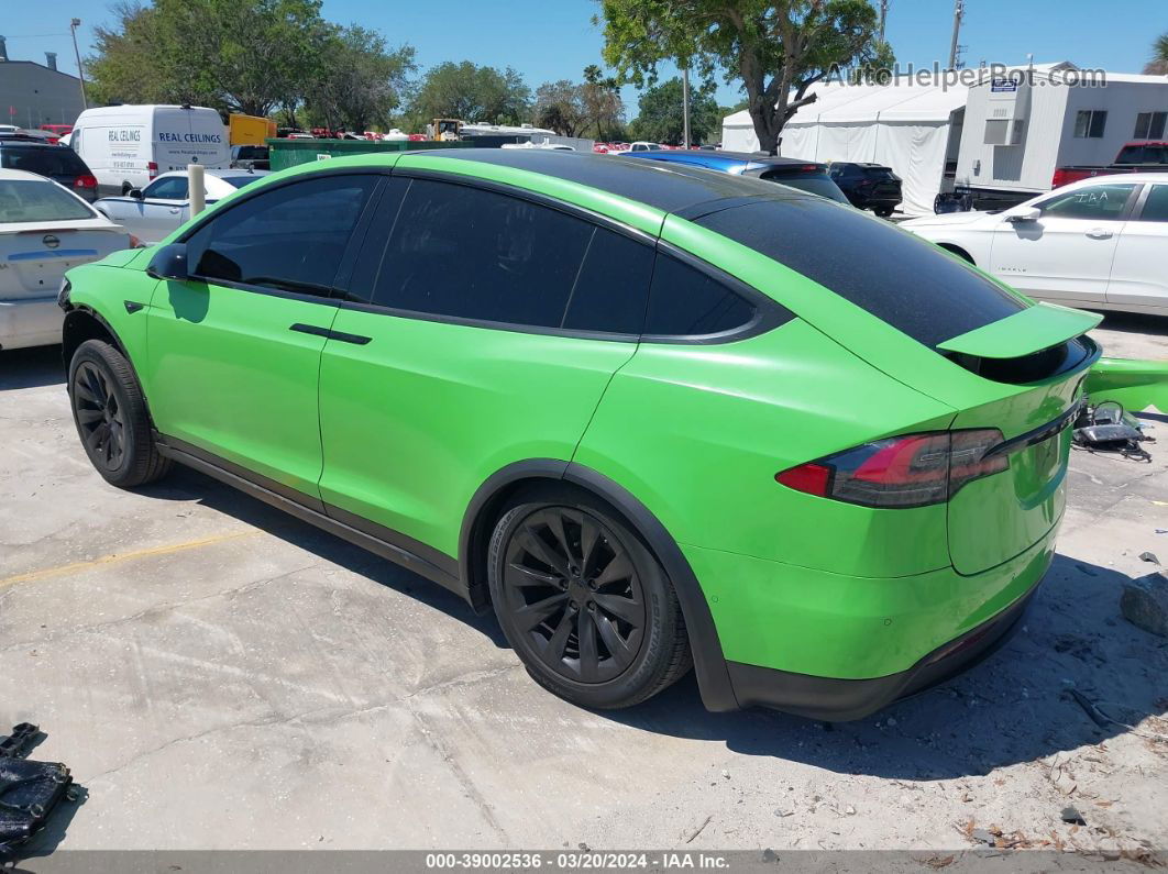 2016 Tesla Model X 60d/70d/75d/90d Green vin: 5YJXCAE26GF008475