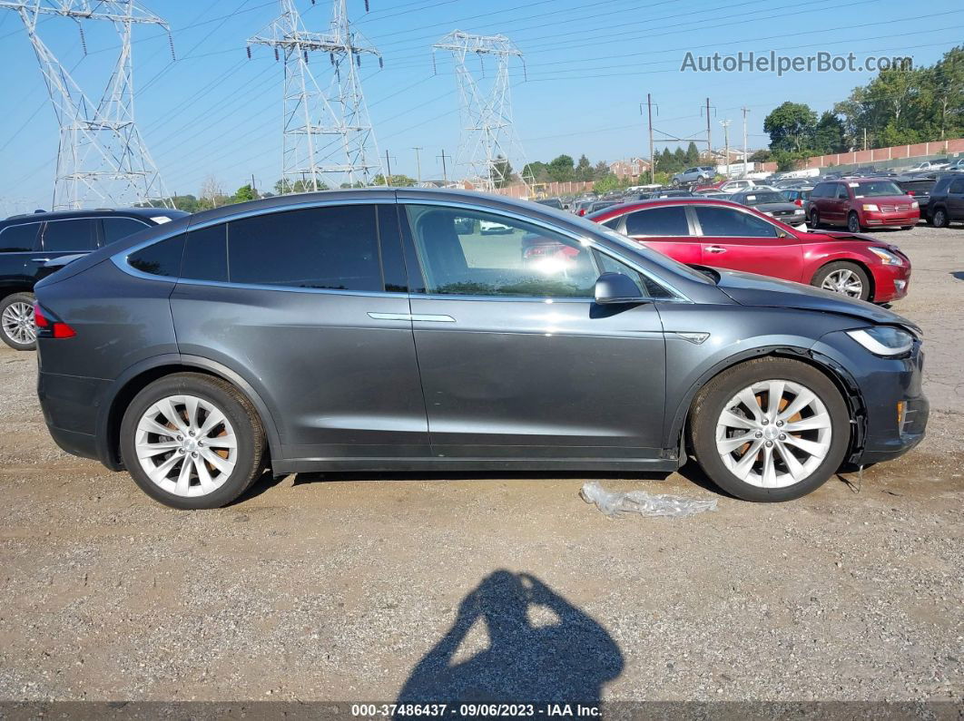 2016 Tesla Model X 70d/90d/75d/60d Gray vin: 5YJXCAE26GF021159