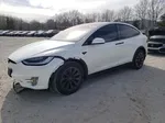 2018 Tesla Model X  White vin: 5YJXCAE26JF112858