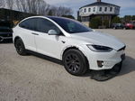 2018 Tesla Model X  White vin: 5YJXCAE26JF112858