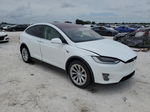 2018 Tesla Model X  White vin: 5YJXCAE26JF115808