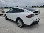 2018 Tesla Model X  White vin: 5YJXCAE26JF115808