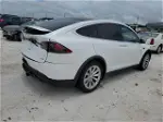 2018 Tesla Model X  White vin: 5YJXCAE26JF115808