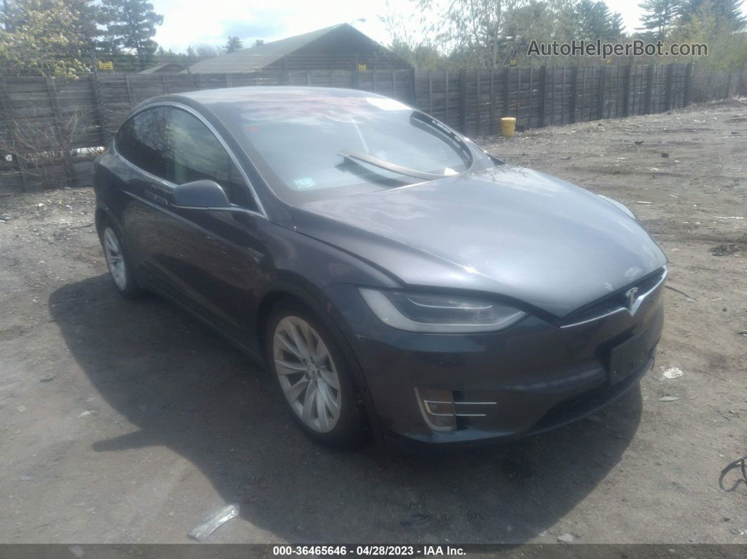 2016 Tesla Model X 70d/90d/75d/60d Gray vin: 5YJXCAE27GF002040