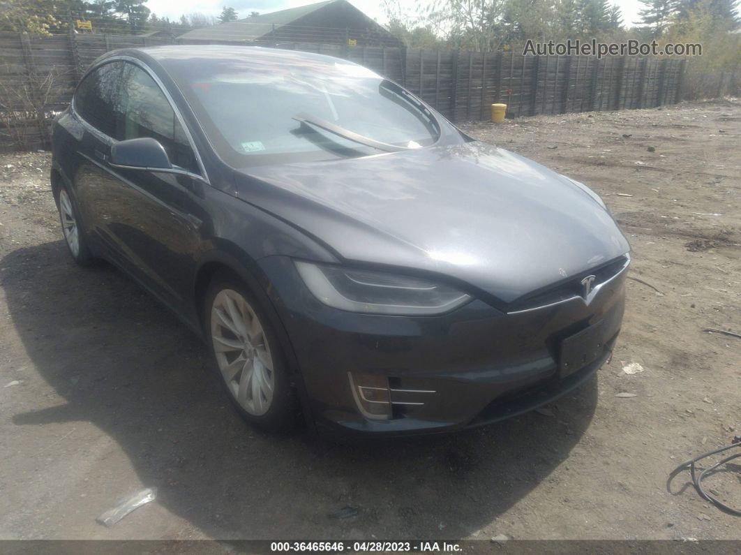 2016 Tesla Model X 70d/90d/75d/60d Gray vin: 5YJXCAE27GF002040