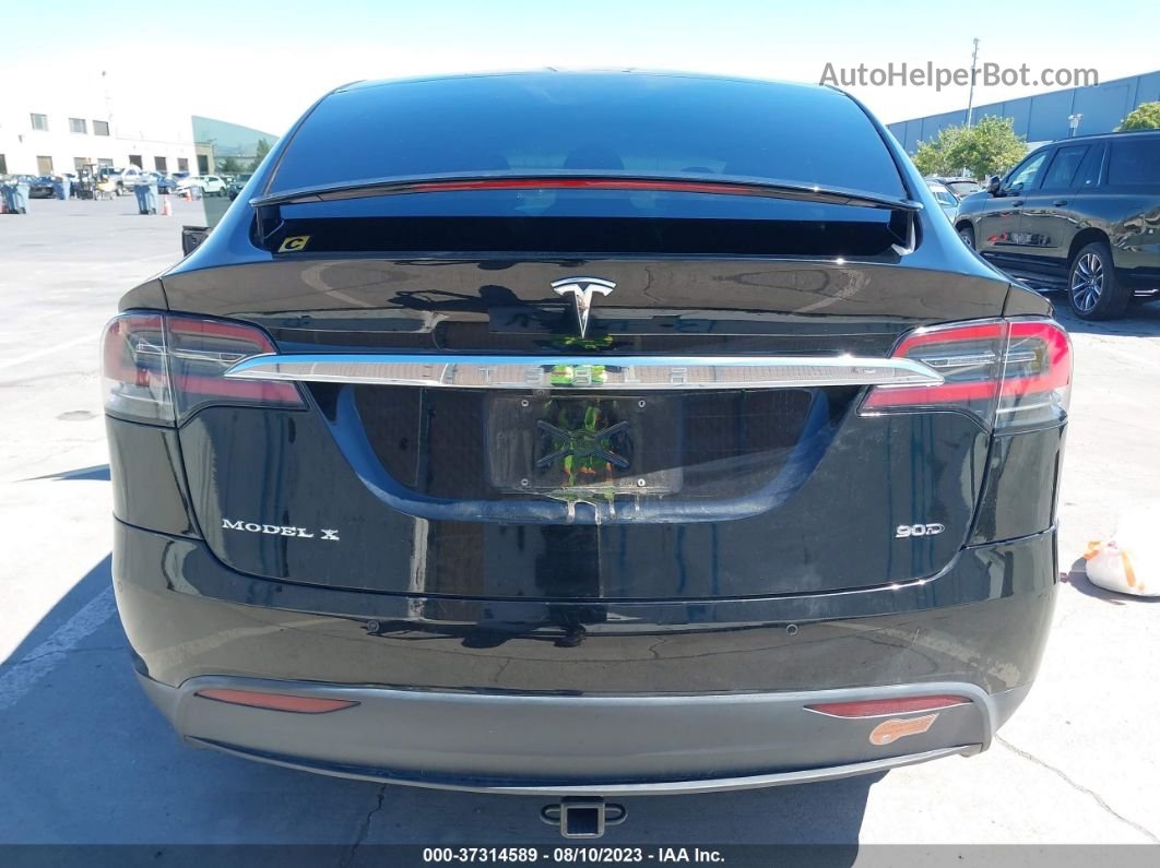 2016 Tesla Model X 70d/90d/75d/60d Black vin: 5YJXCAE27GF008257