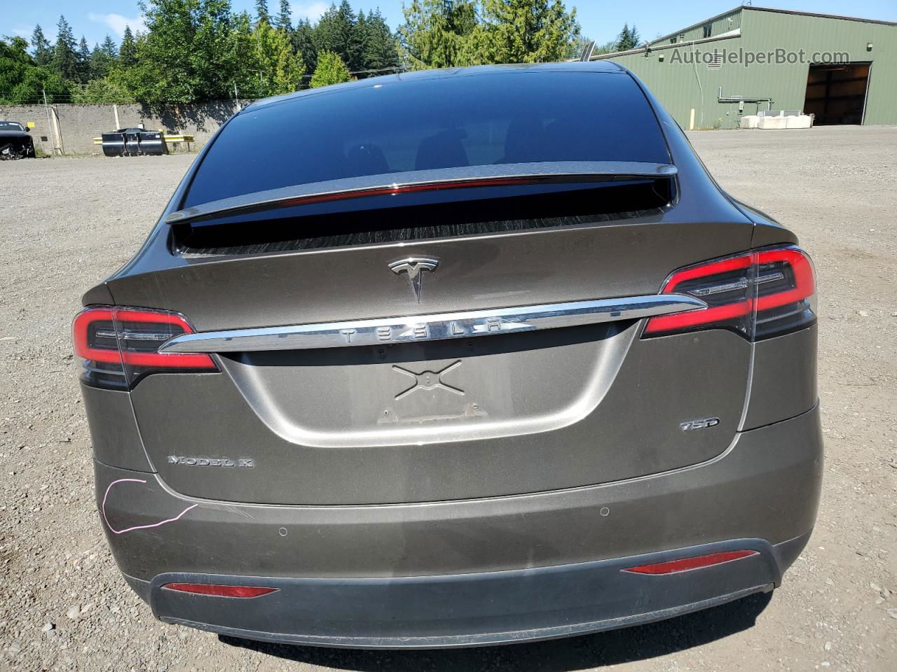 2016 Tesla Model X  Beige vin: 5YJXCAE27GF011093