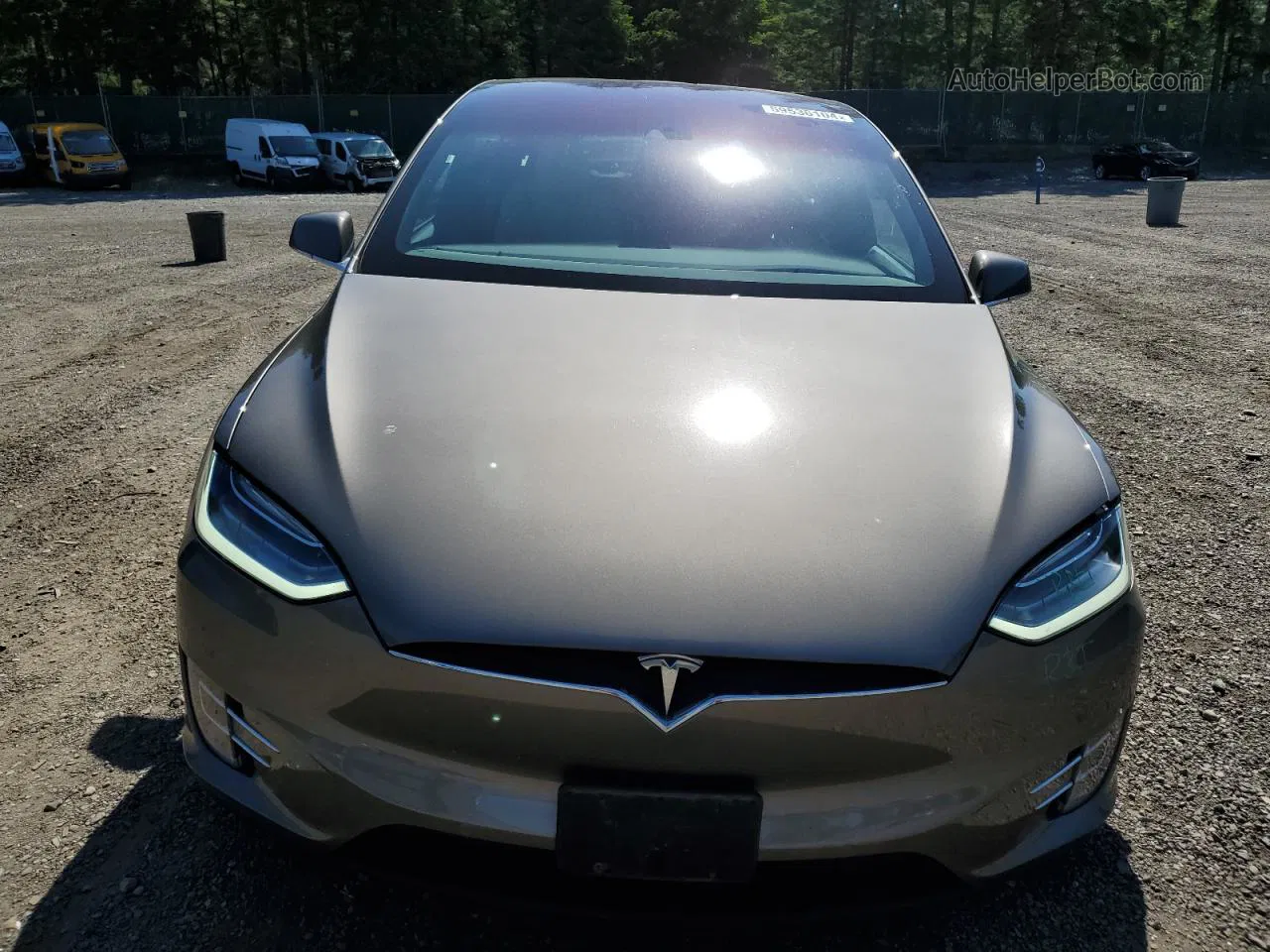 2016 Tesla Model X  Beige vin: 5YJXCAE27GF011093