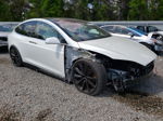 2016 Tesla Model X  White vin: 5YJXCAE27GF014477