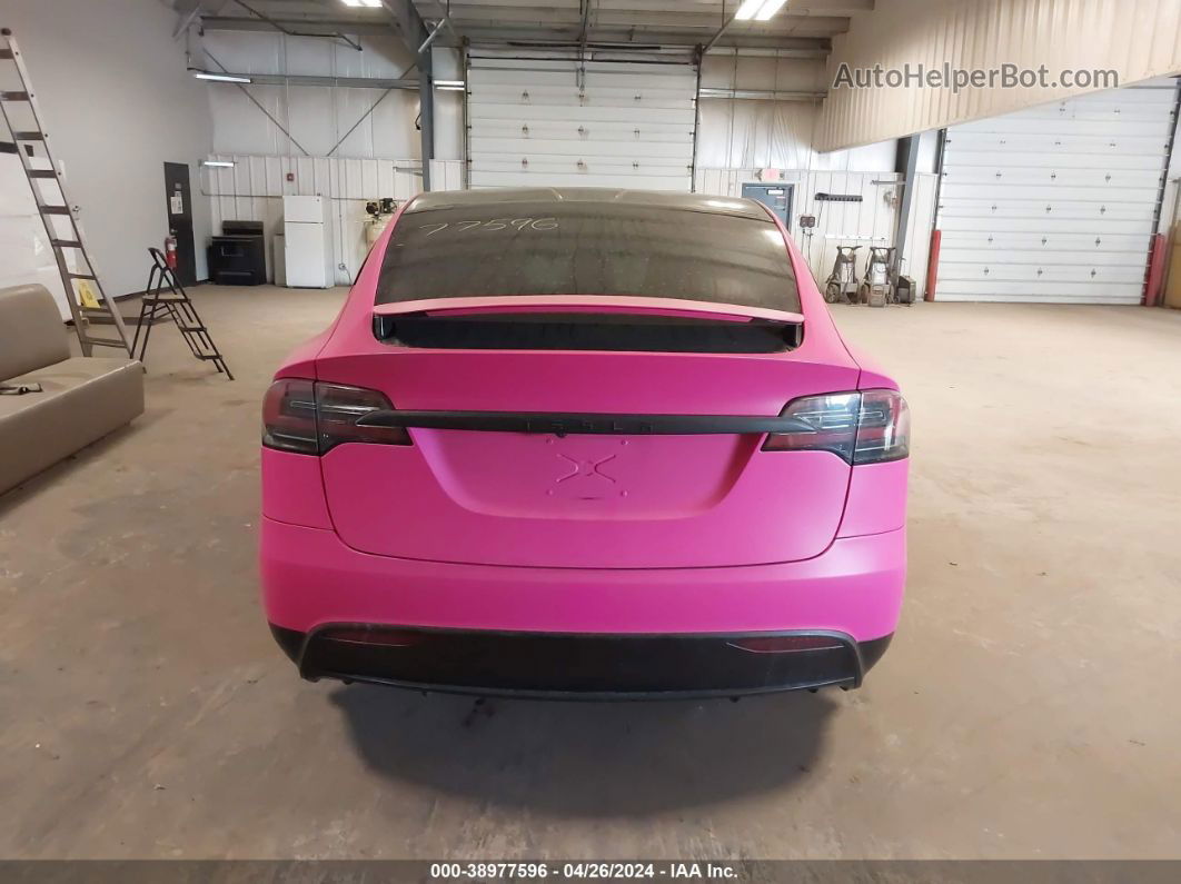 2016 Tesla Model X 60d/70d/75d/90d Pink vin: 5YJXCAE27GF028833