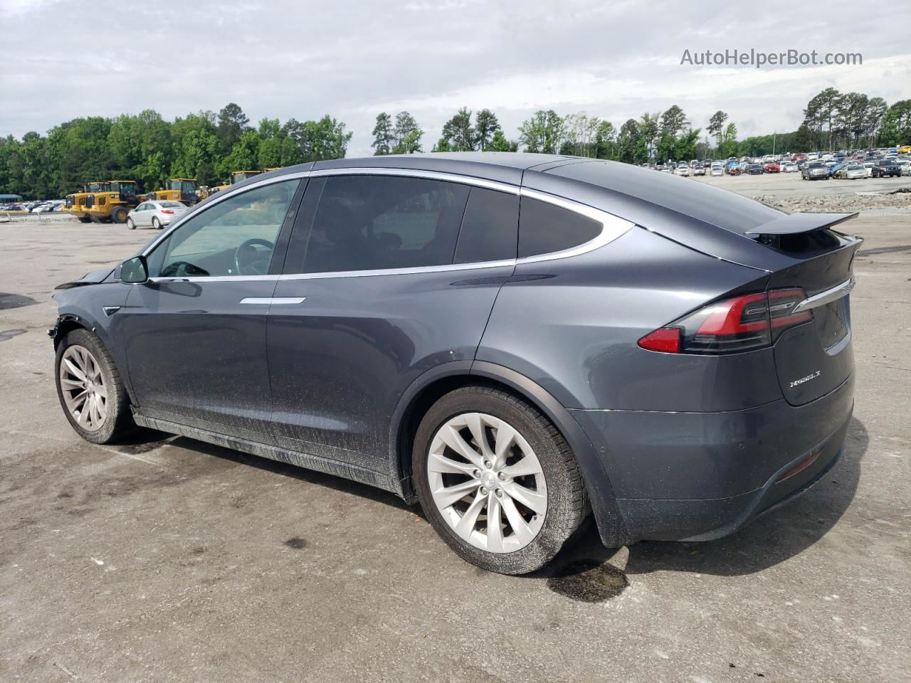 2018 Tesla Model X  Charcoal vin: 5YJXCAE27JF114019