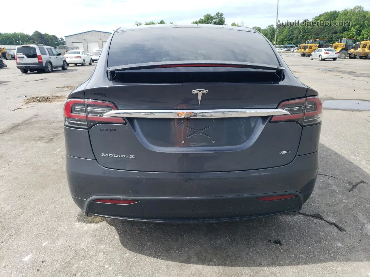 2018 Tesla Model X  Charcoal vin: 5YJXCAE27JF114019