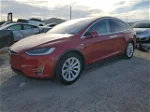 2018 Tesla Model X  Red vin: 5YJXCAE28JF112201