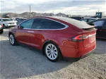 2018 Tesla Model X  Red vin: 5YJXCAE28JF112201