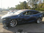 2016 Tesla Model X 70d/90d/75d/60d Blue vin: 5YJXCAE29GF006266