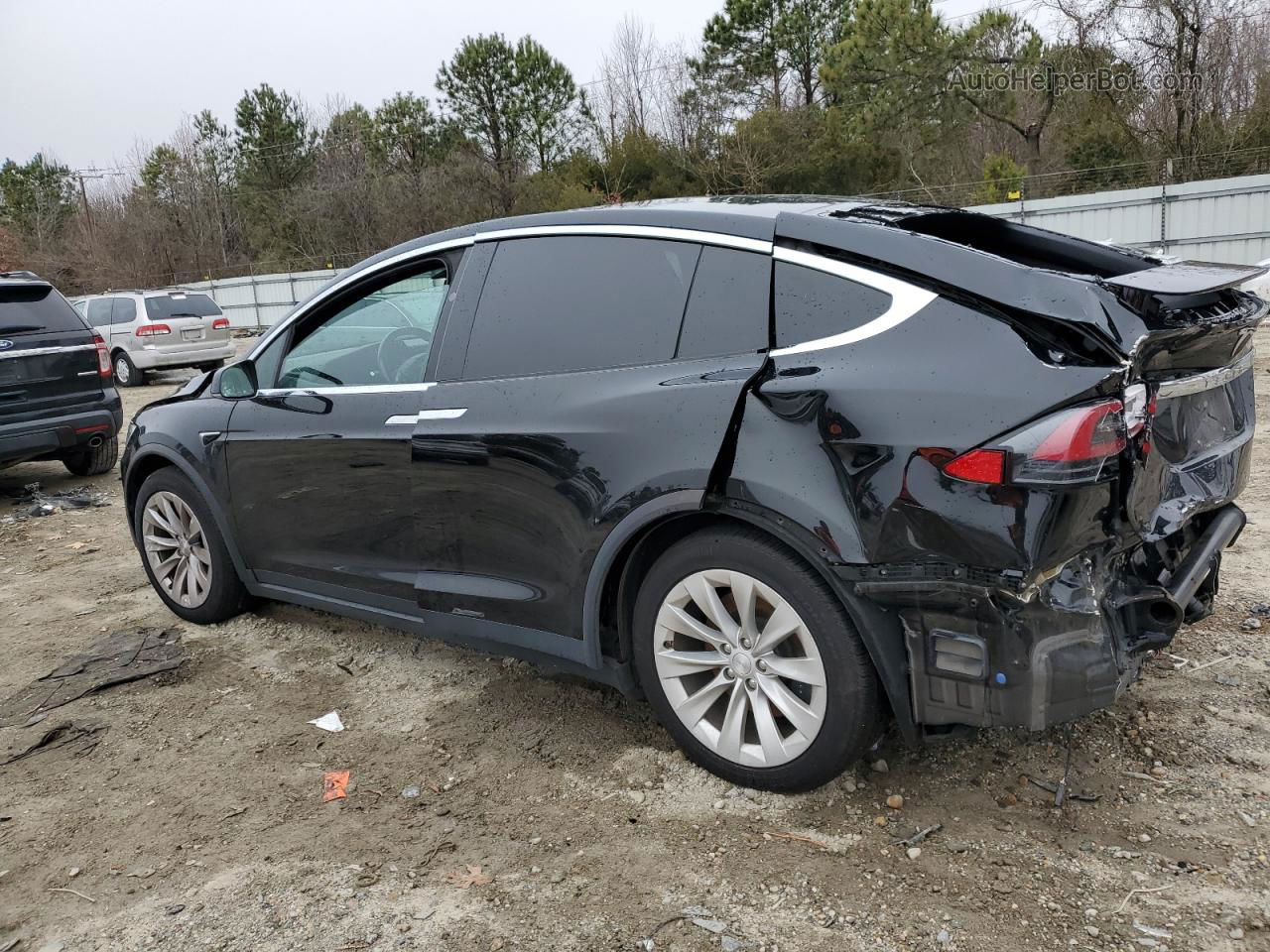 2021 Tesla Model X  Black vin: 5YJXCAE29MF324657