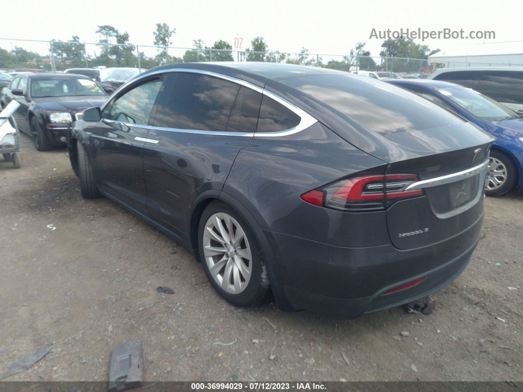 2016 Tesla Model X 90d Gray vin: 5YJXCAE2XGF005014