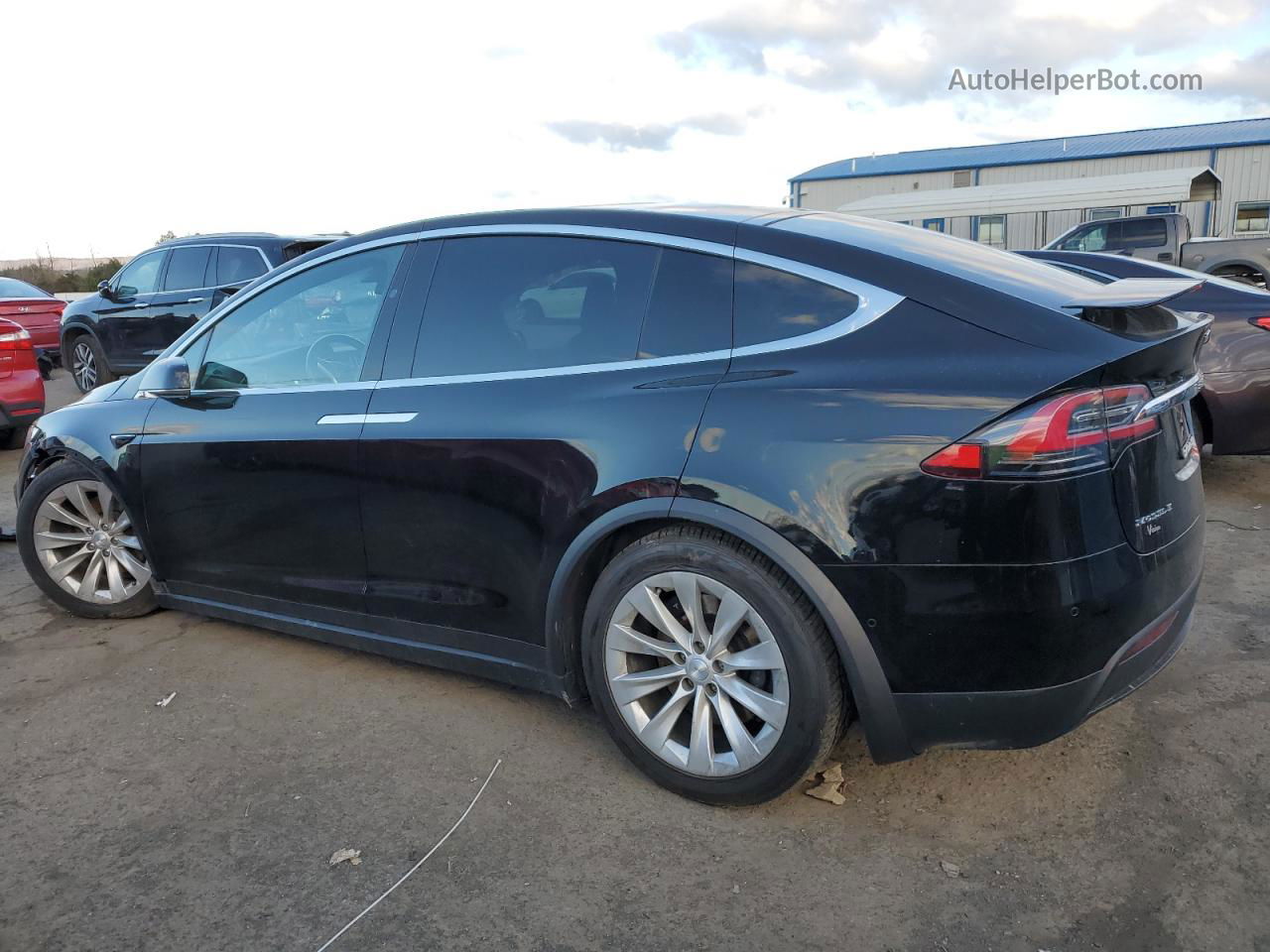 2016 Tesla Model X  Black vin: 5YJXCAE2XGF020452