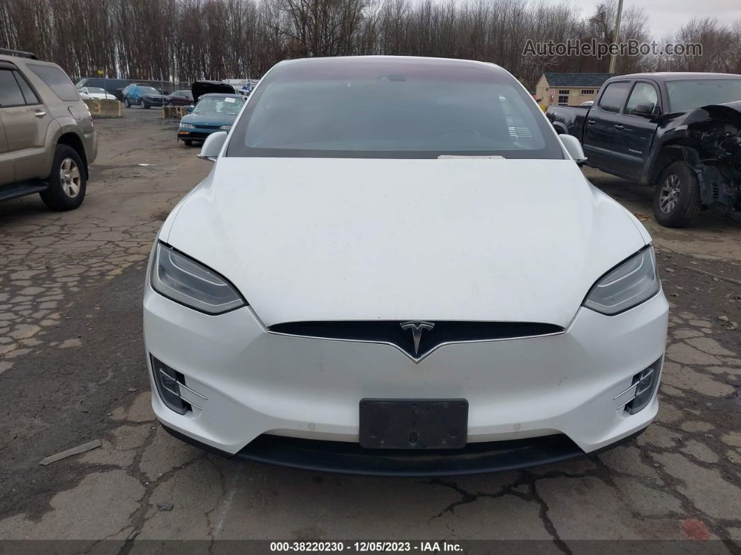 2016 Tesla Model X 60d/p100d/p90d White vin: 5YJXCAE40GF000390