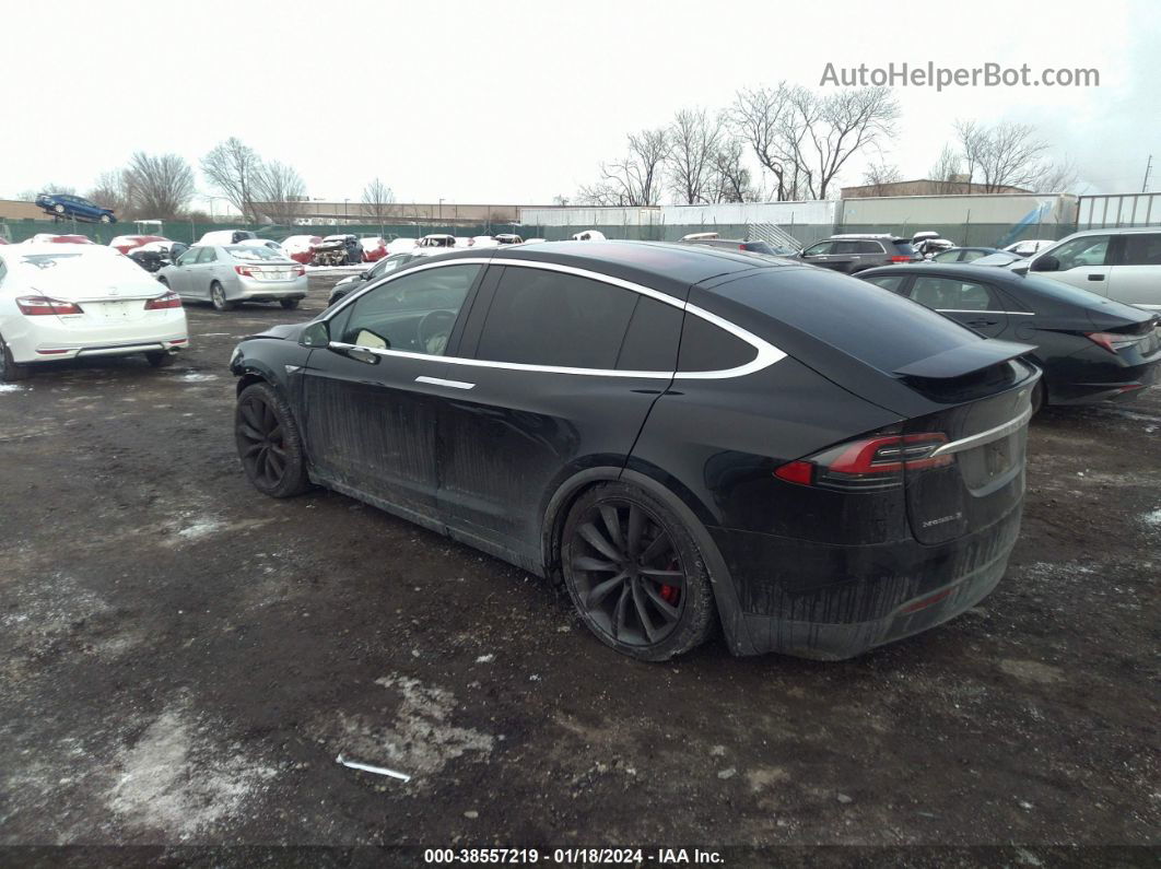 2016 Tesla Model X 60d/p100d/p90d Черный vin: 5YJXCAE40GF001250