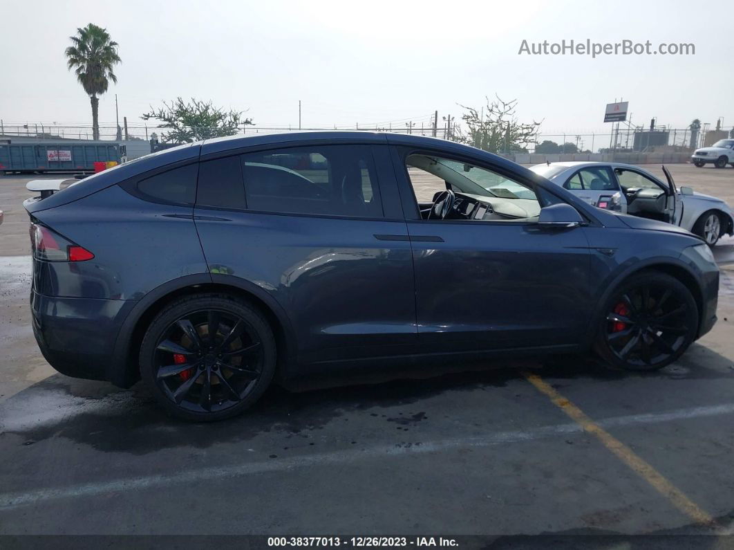 2016 Tesla Model X 60d/p100d/p90d Gray vin: 5YJXCAE40GF002723