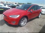2016 Tesla Model X P90d/60d/p100d Red vin: 5YJXCAE41GFS00386