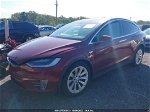 2016 Tesla Model X P90d/60d/p100d Burgundy vin: 5YJXCAE41GFS00503