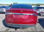 2016 Tesla Model X P90d/60d/p100d Бордовый vin: 5YJXCAE41GFS00503