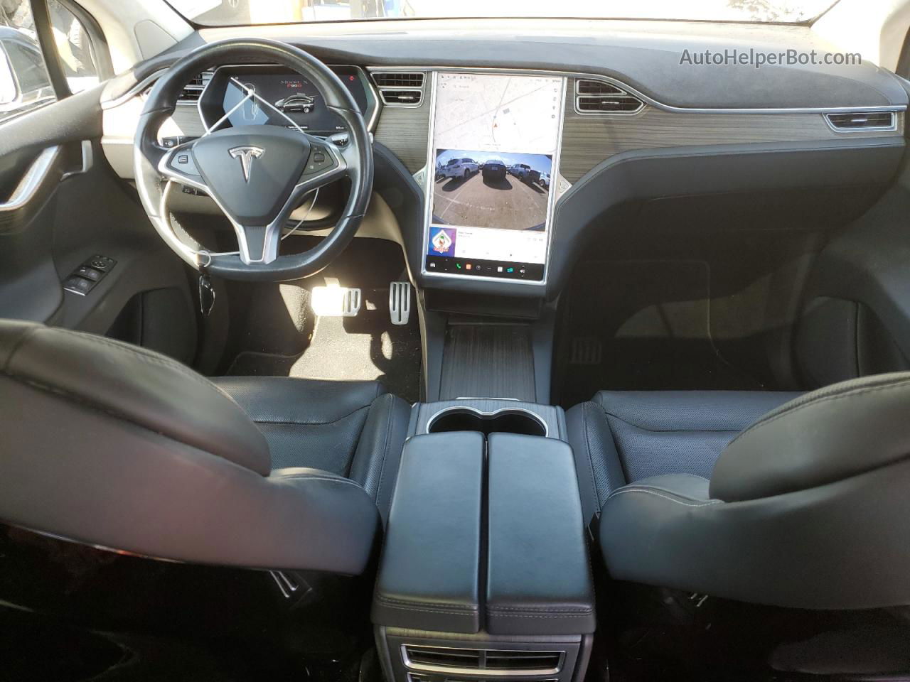 2016 Tesla Model X  Gray vin: 5YJXCAE43GF001064