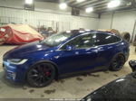 2016 Tesla Model X P90d/60d/p100d Blue vin: 5YJXCAE44GF001915