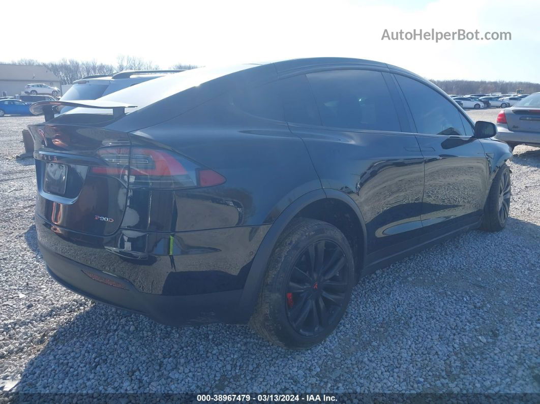 2016 Tesla Model X 60d/p100d/p90d Черный vin: 5YJXCAE44GF007150